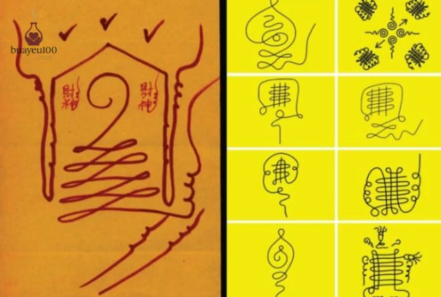 cách vẽ bùa yêu